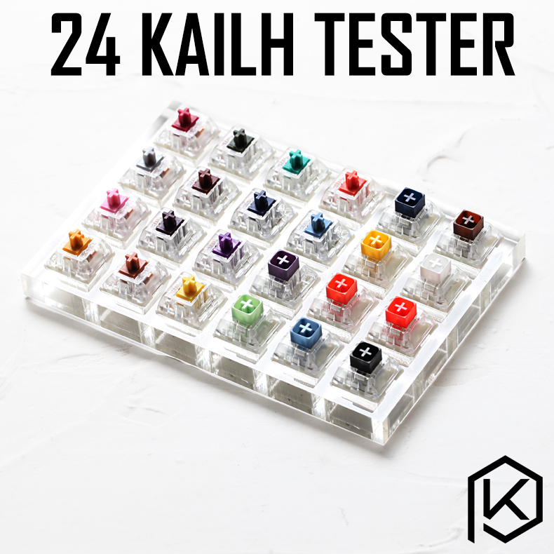 Switch Tester Mechanical 24 Keys - 24'lü anahtar anahtarları test cihazı, mekanik