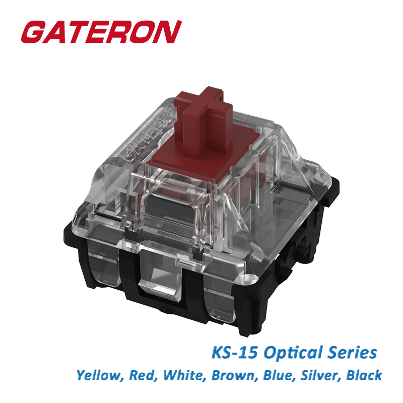 GATERON KS-15 optik anahtarı s - Optical Switch Keyboard Hotswap incelemesi ve fiyatı