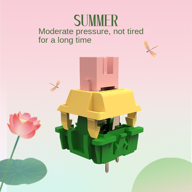 Outemu Lotus Switch 45g Lineer - Keyboard Switch Lubed Linear 45G incelemesi ve fiyatı