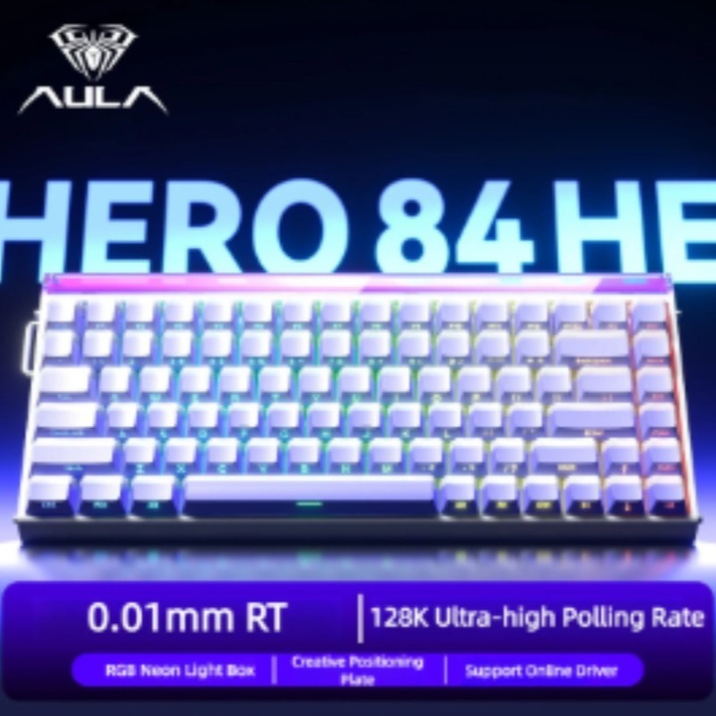 AULA HERO84 Manyetik Oyun Meka - Hall Effect Magnetic Switch Keyboard incelemesi ve fiyatı