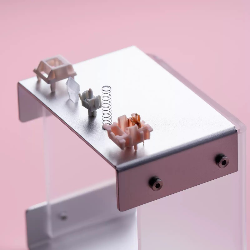Pembe Renkli, Sisli Ada Temalı - Keyboard Switch Lubed Linear 45G incelemesi ve fiyatı