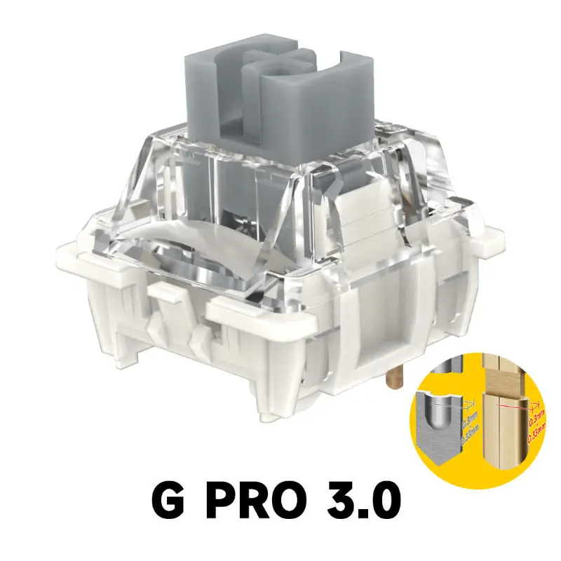 Gateron Pro 3.0 V3 anahtarı 3p - Gateron Switch Linear Tactile incelemesi ve fiyatı