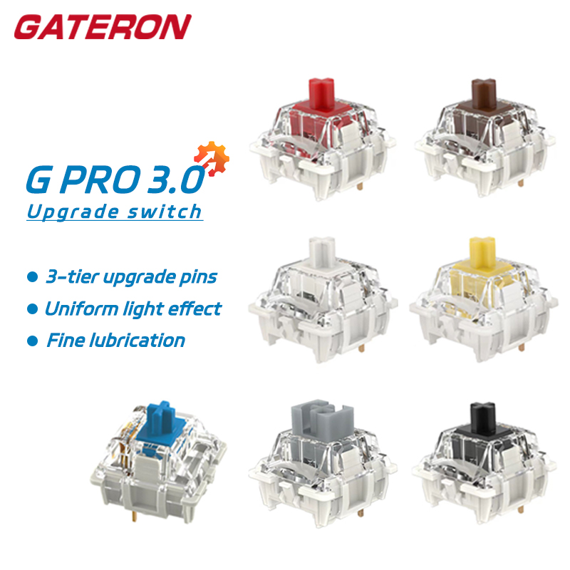 GATERON G Pro V3 3.0 Pro Anaht - Gateron Switch Linear Tactile incelemesi ve fiyatı