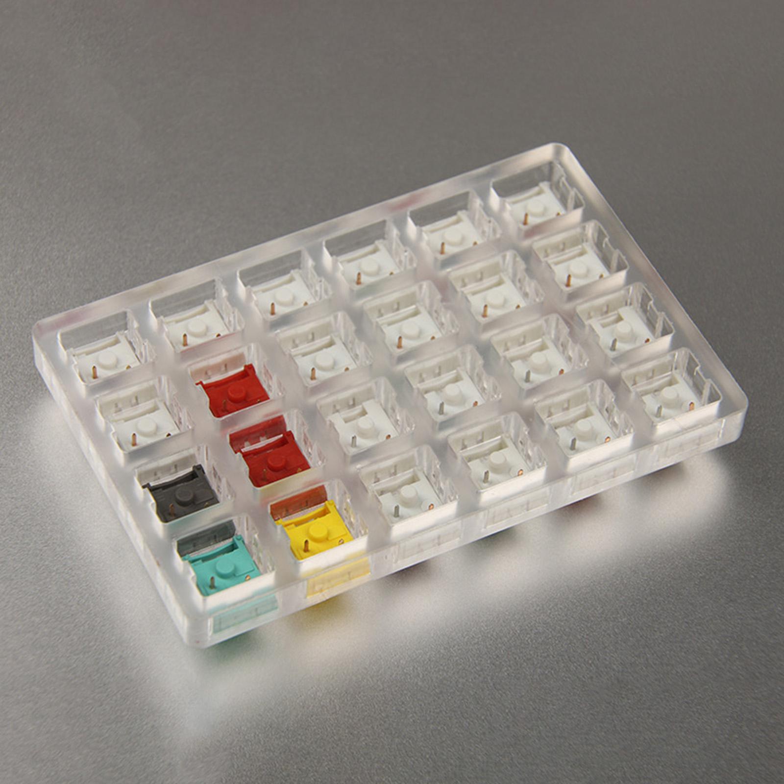 Akrilik Pro 24 Tuşlu Şeffaf An - Switch Tester Mechanical 24 Keys incelemesi ve fiyatı