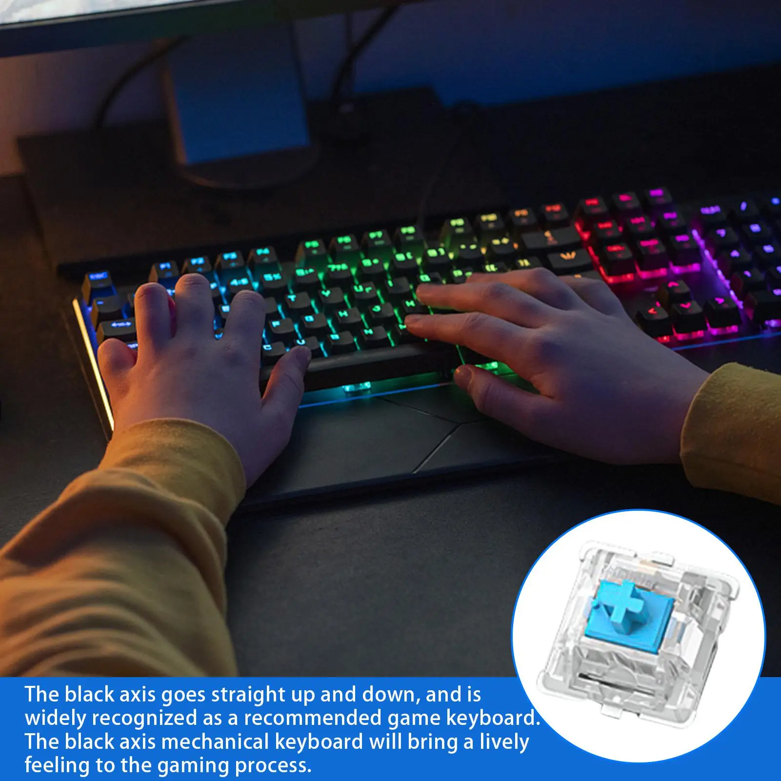 Arkadan Aydınlatmalı Mekanik K - Silent Switch Mechanical Keyboard incelemesi ve fiyatı