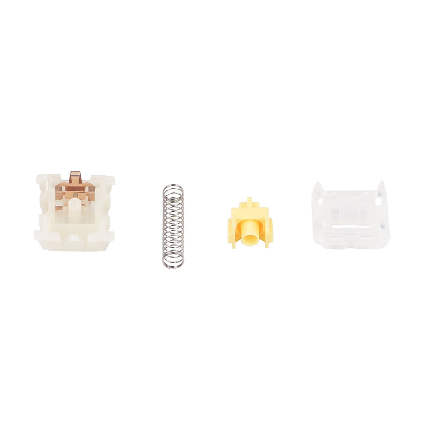 GATERON kap sütlü sarı lineer  - Hot Swap Keyboard Switch 5 Pin incelemesi ve fiyatı