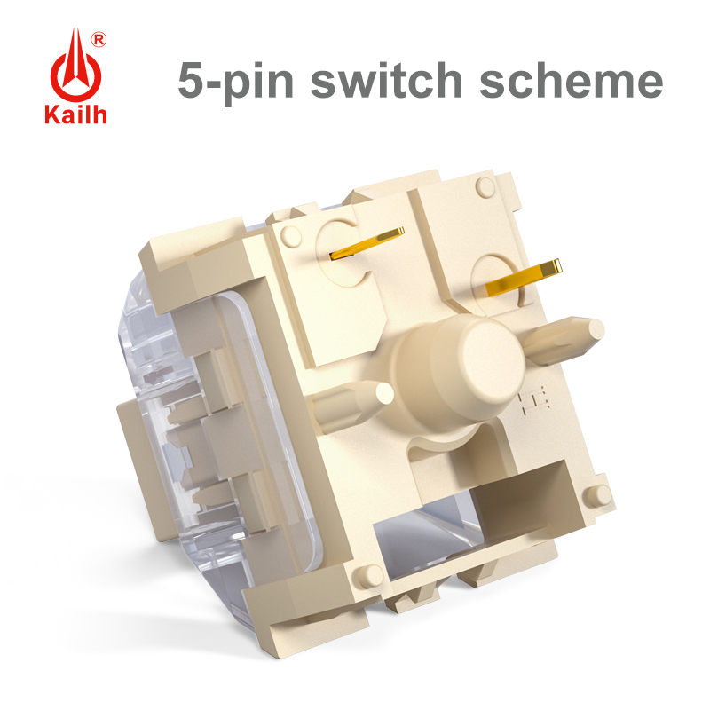 Kailh Midnight Pro Klavye Anah - Hot Swap Keyboard Switch 5 Pin incelemesi ve fiyatı