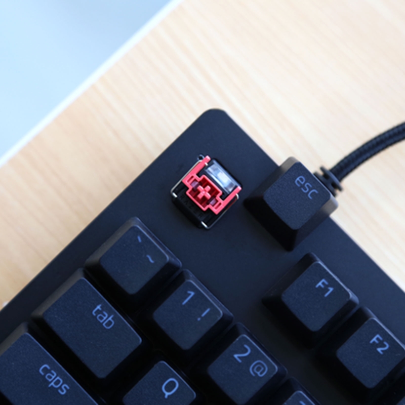 4 adet kırmızı optik anahtarla - Optical Switch Keyboard Hotswap incelemesi ve fiyatı