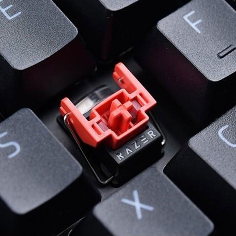 4 adet kırmızı optik anahtarla - Optical Switch Keyboard Hotswap incelemesi ve fiyatı