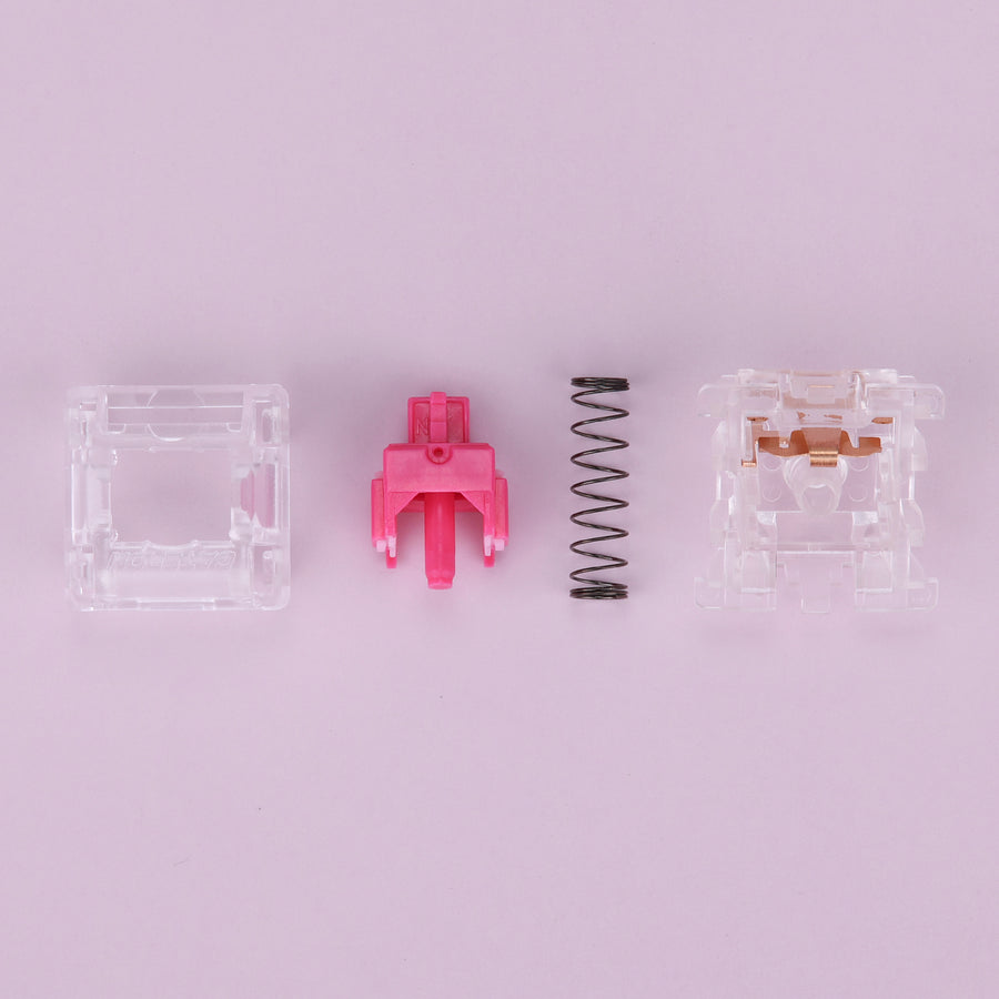 GATERON KS-6 gül kırmızı Aliaz - Hot Swap Keyboard Switch 5 Pin incelemesi ve fiyatı