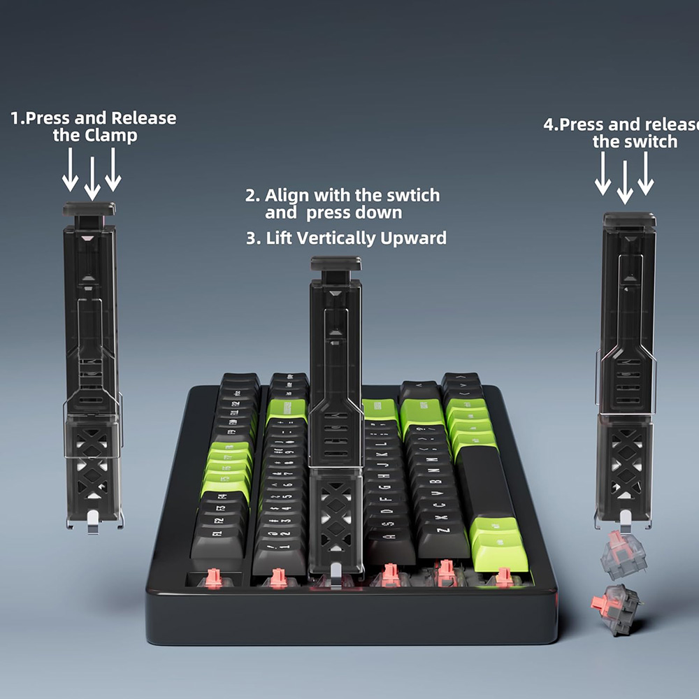 4 in 1 Anahtar Çektirme Aleti  - Switch Puller Keycap Puller Kit incelemesi ve fiyatı