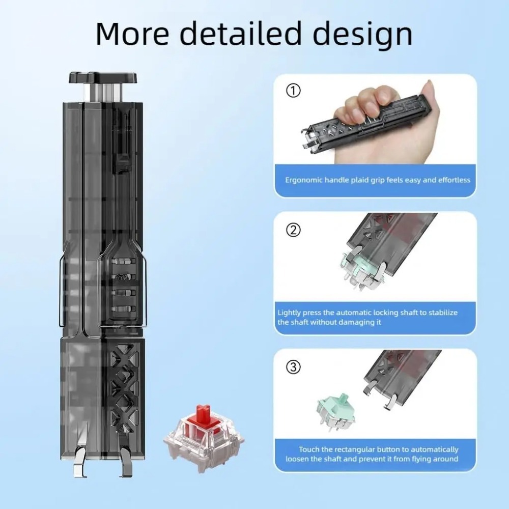 4 in 1 Anahtar Çektirme Aleti  - Switch Puller Keycap Puller Kit incelemesi ve fiyatı