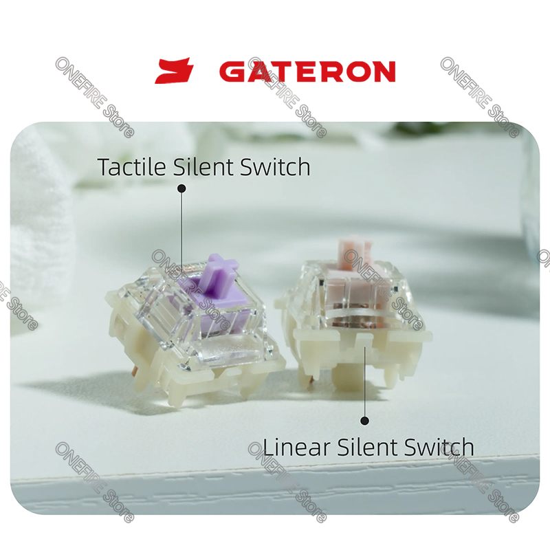 GATERON KS-9 Sessiz 3.0 Anahta - Gateron Switch Linear Tactile incelemesi ve fiyatı