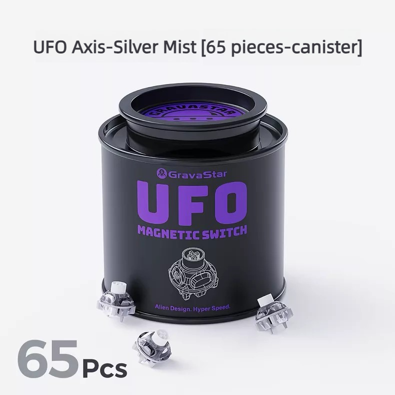 65 adet UFO Manyetik Anahtar D - Hall Effect Magnetic Switch Keyboard incelemesi ve fiyatı