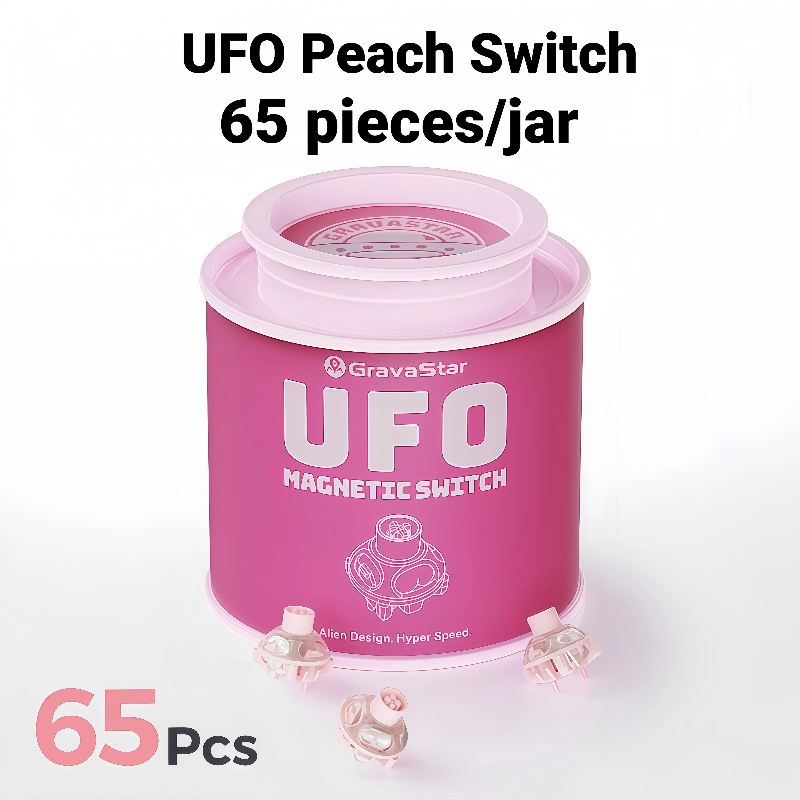 65 adet UFO Manyetik Anahtar D - Hall Effect Magnetic Switch Keyboard incelemesi ve fiyatı