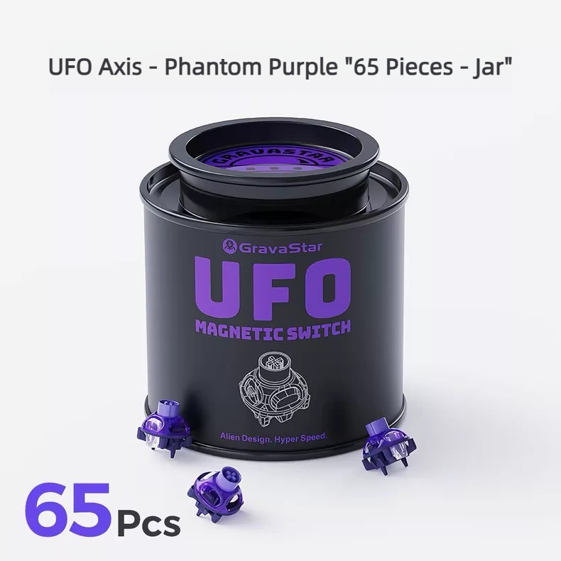 65 adet UFO Manyetik Anahtar D - Hall Effect Magnetic Switch Keyboard incelemesi ve fiyatı