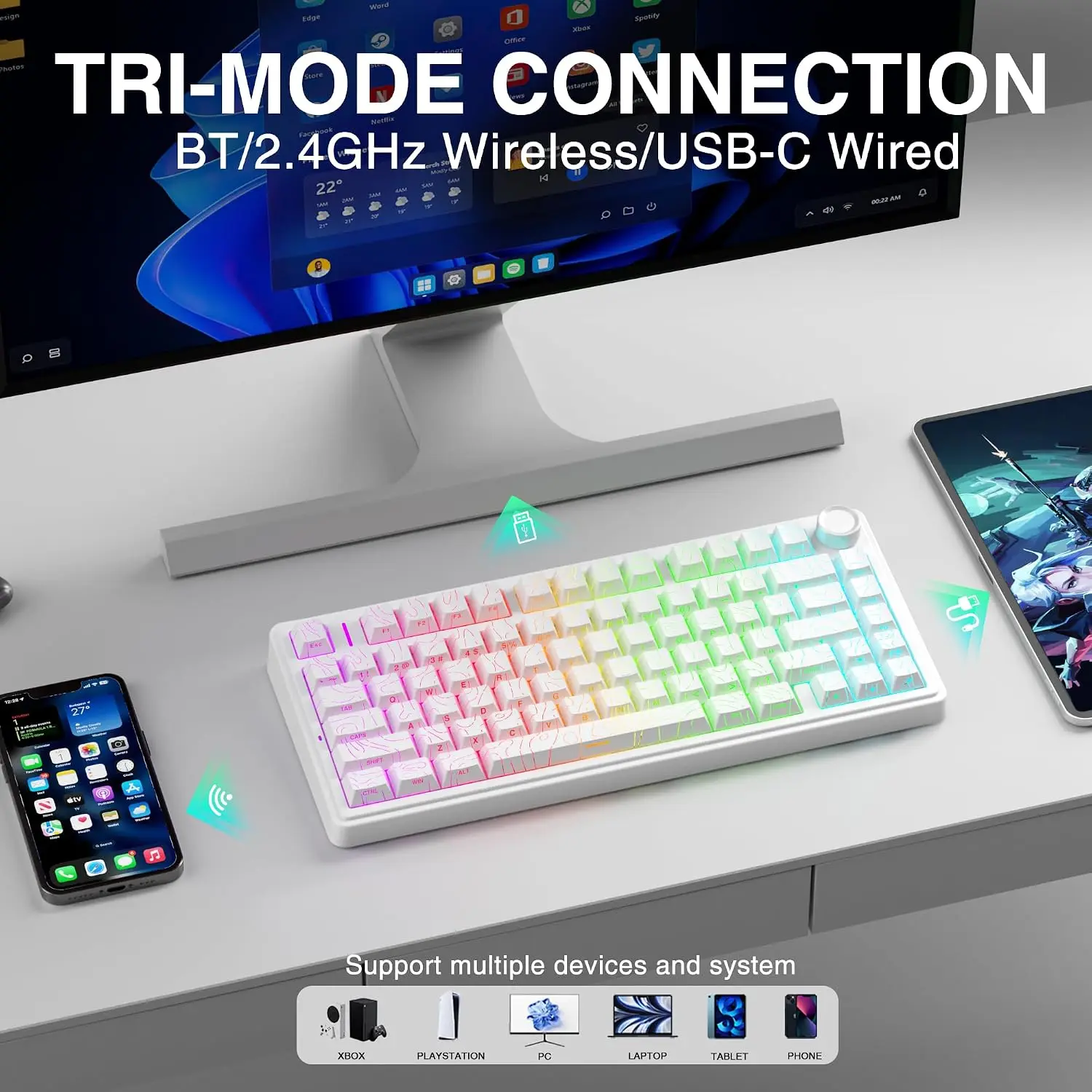 AULA F75 HE Manyetik Klavye, % - Hall Effect Magnetic Switch Keyboard incelemesi ve fiyatı
