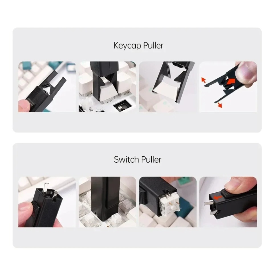 2'si 1 Arada Tuş Kapağı ve Ana - Switch Puller Keycap Puller Kit incelemesi ve fiyatı