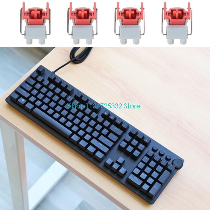 P5EA 4 Adet V2 Kırmızımsı Çalı - Optical Switch Keyboard Hotswap incelemesi ve fiyatı